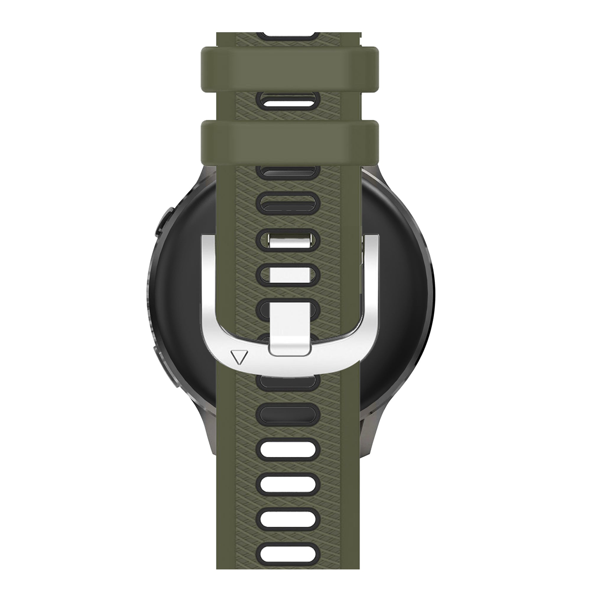 Bandz Garmin Venu 2s Sport Strap with Buckle (Olive Green/Black)
