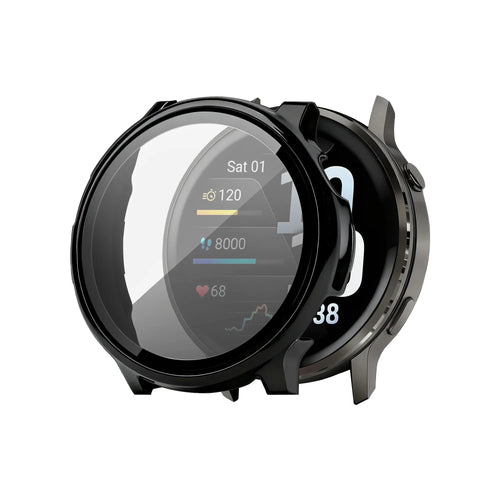 Bandz Garmin Venu 4 - 45mm PC Cover mit Glas (Schwarz)