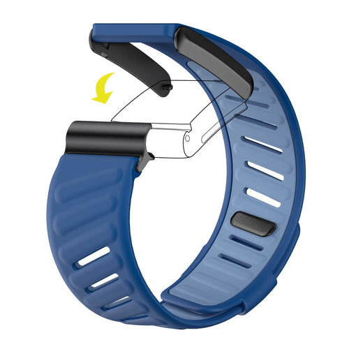 Kompatibel mit Whoop 4.0 Sportarmband (Duo Blau)