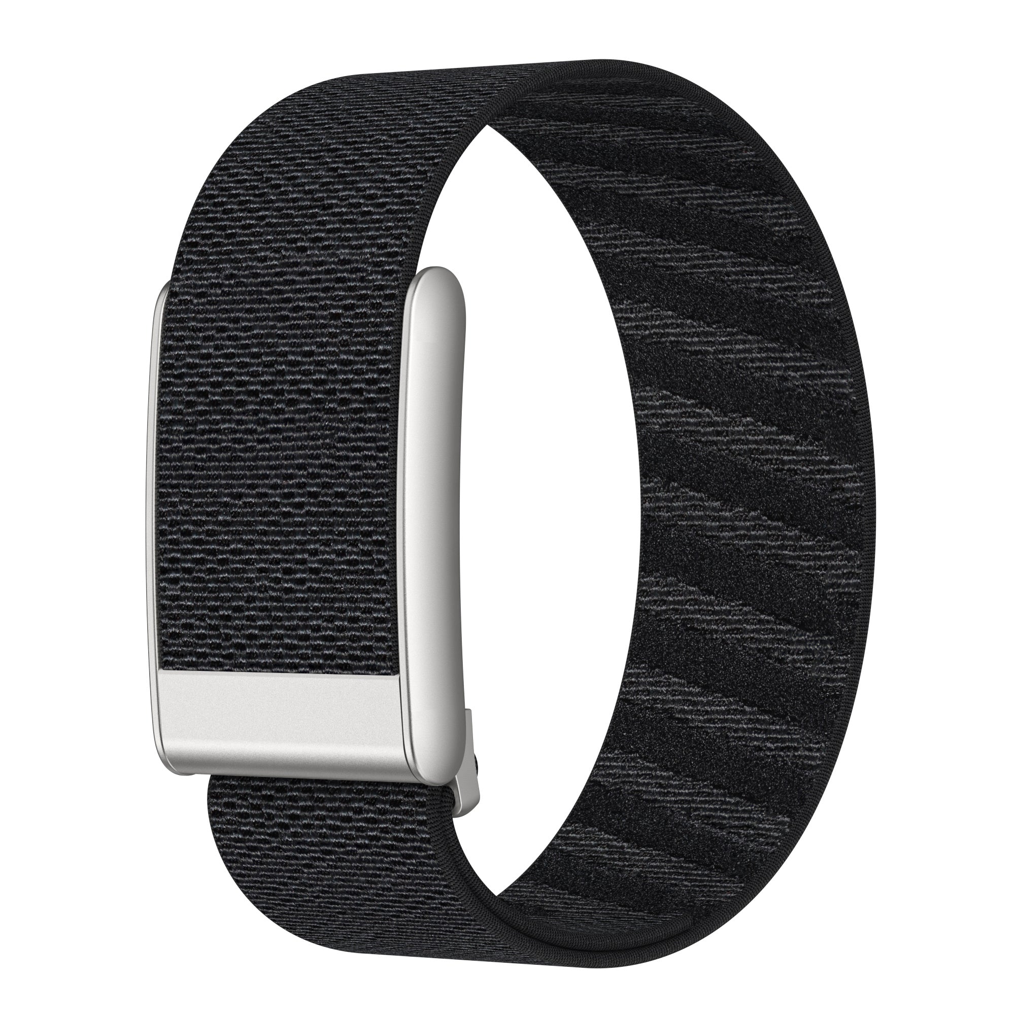 Kompatibel mit Whoop 5.0 Nylonarmband (Schwarz)