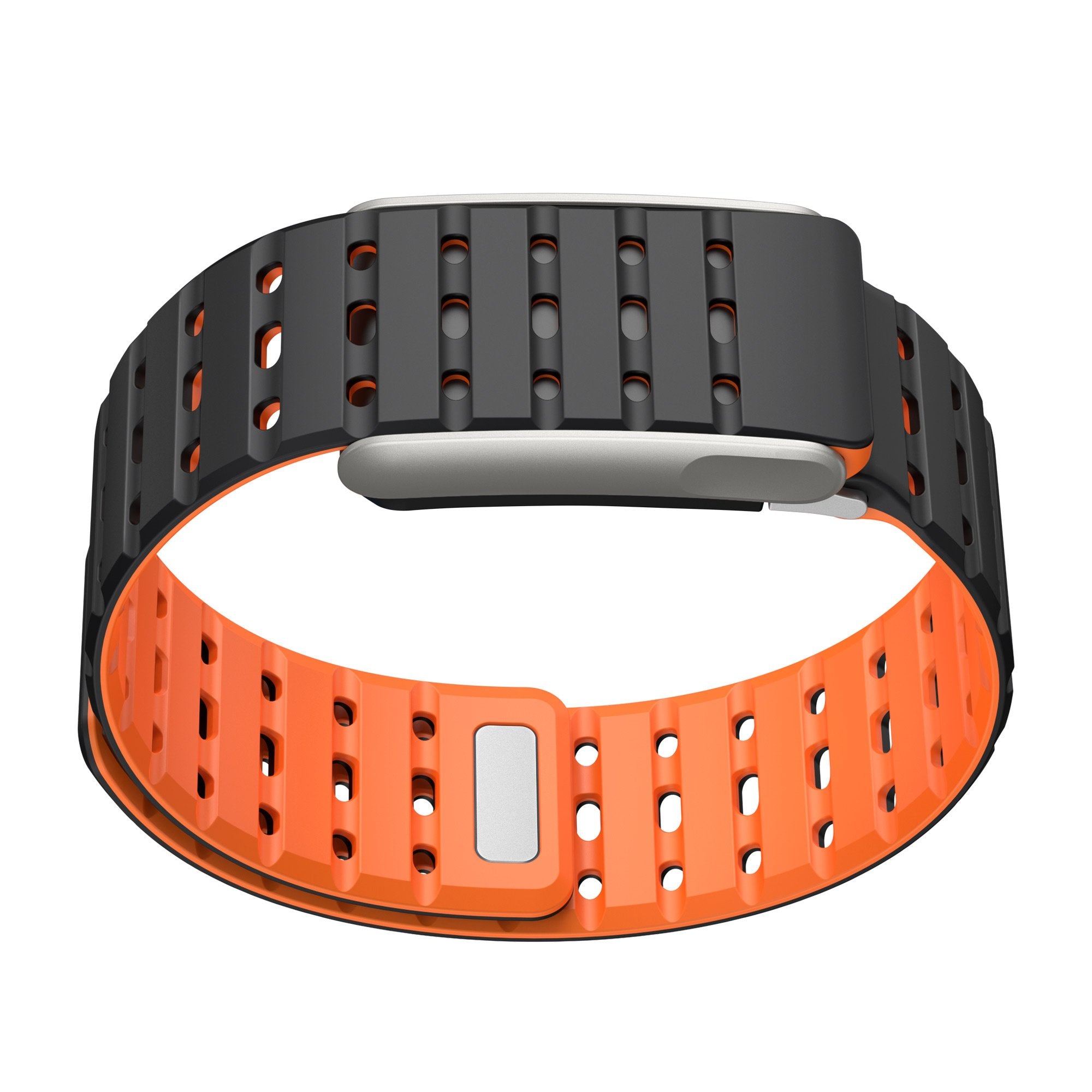 Whoop MG Magnetic Silicone Strap (Black/Orange)