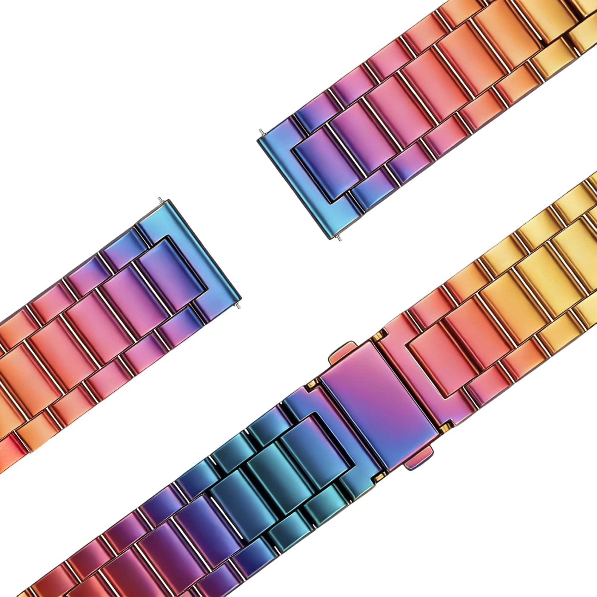 Bandz Garmin Venu 2s Stahlarmband 'Classic' (Pearlescent)