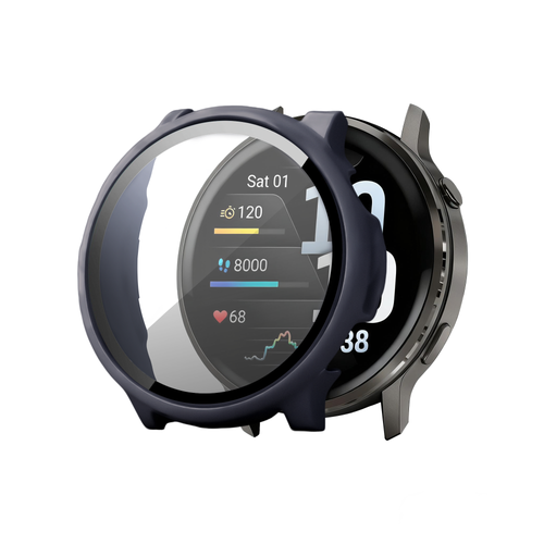 Bandz Garmin Venu 4 - 45mm PC Cover with Glass (Blue)