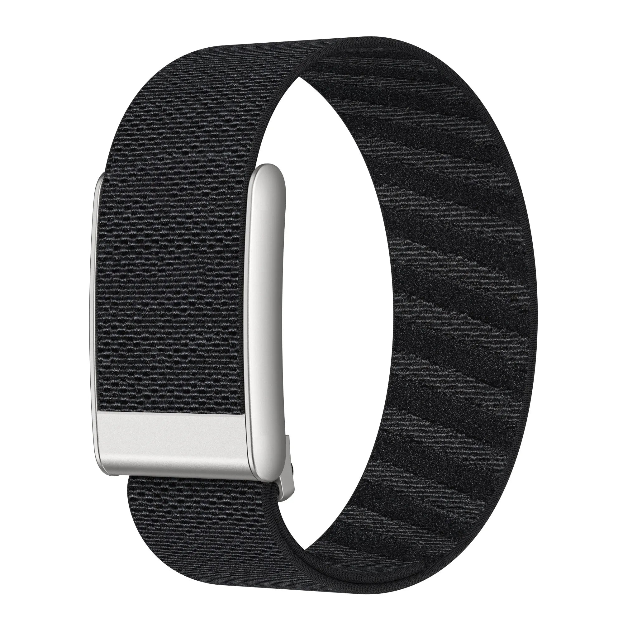 Kompatibel mit Whoop MG Nylonarmband (Schwarz)