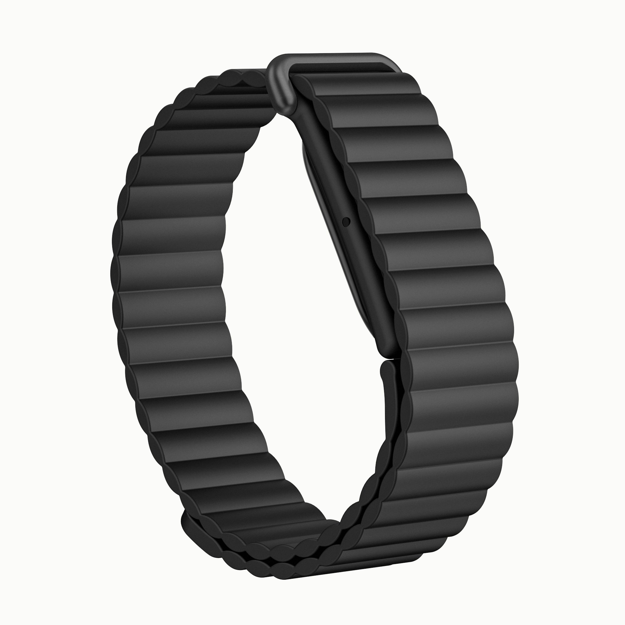 Fitbit Air Magnetisches Silikonarmband (Schwarz)