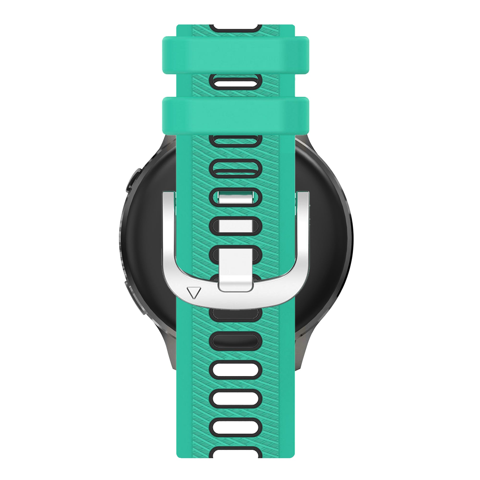 Bandz Garmin Forerunner 255s Sport Strap with Buckle (Aqua/Black)
