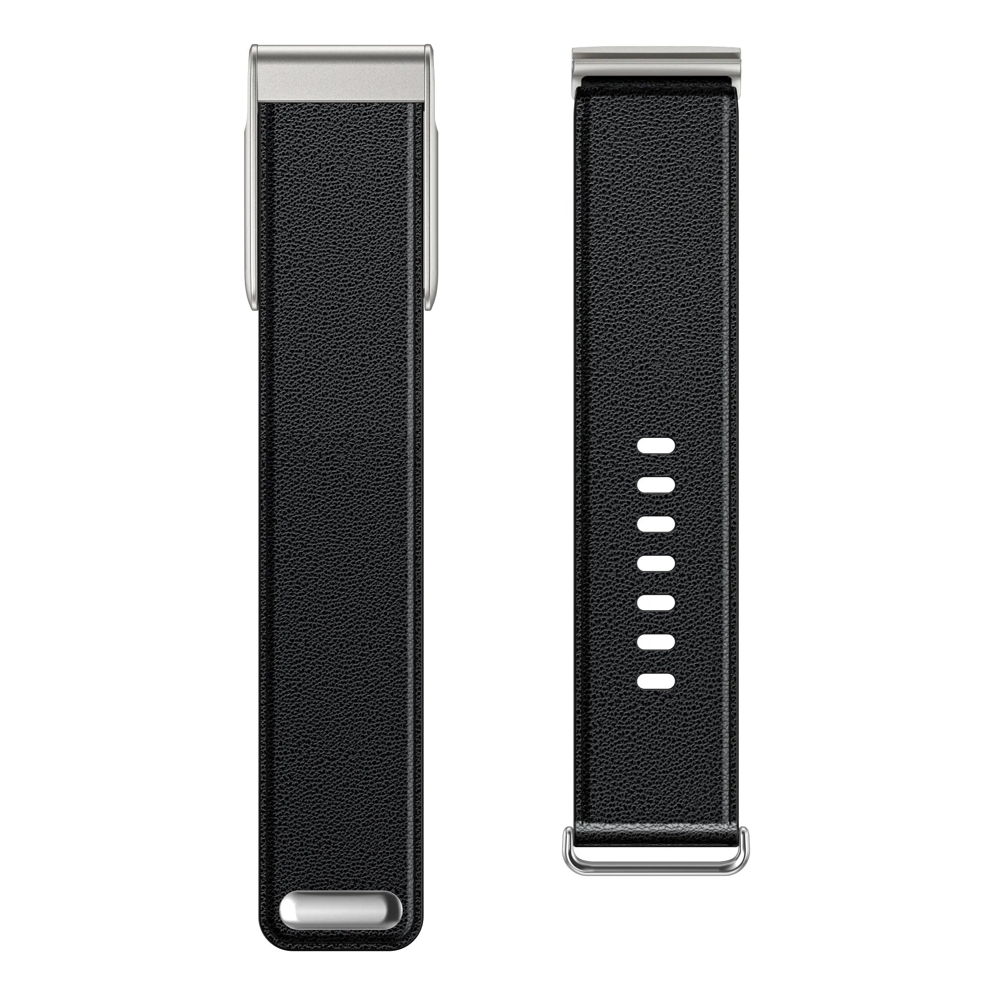 Kompatibel mit Whoop MG Lederarmband (Schwarz)