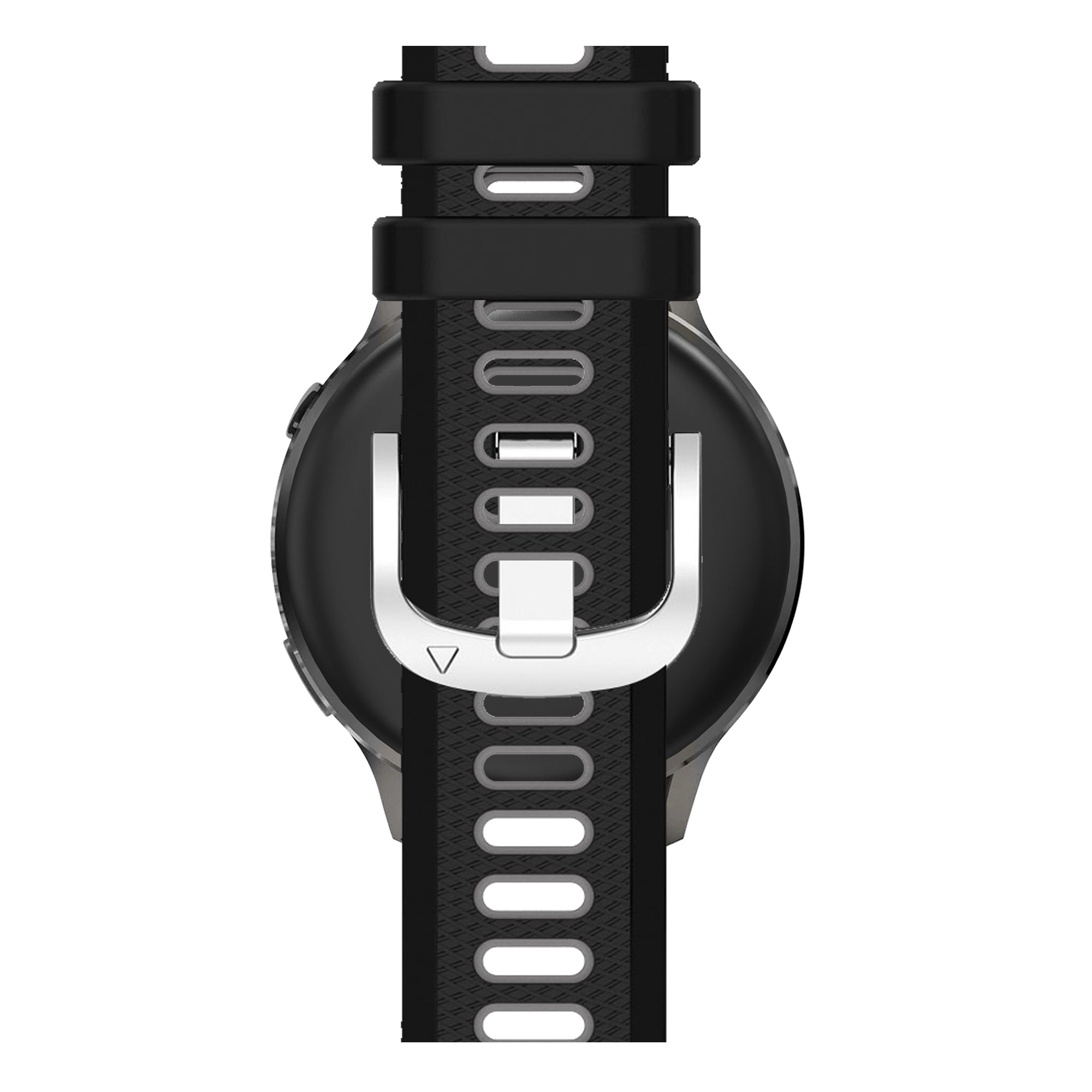 Bandz Garmin Venu 2s Sport Strap with Buckle (Black/Grey)