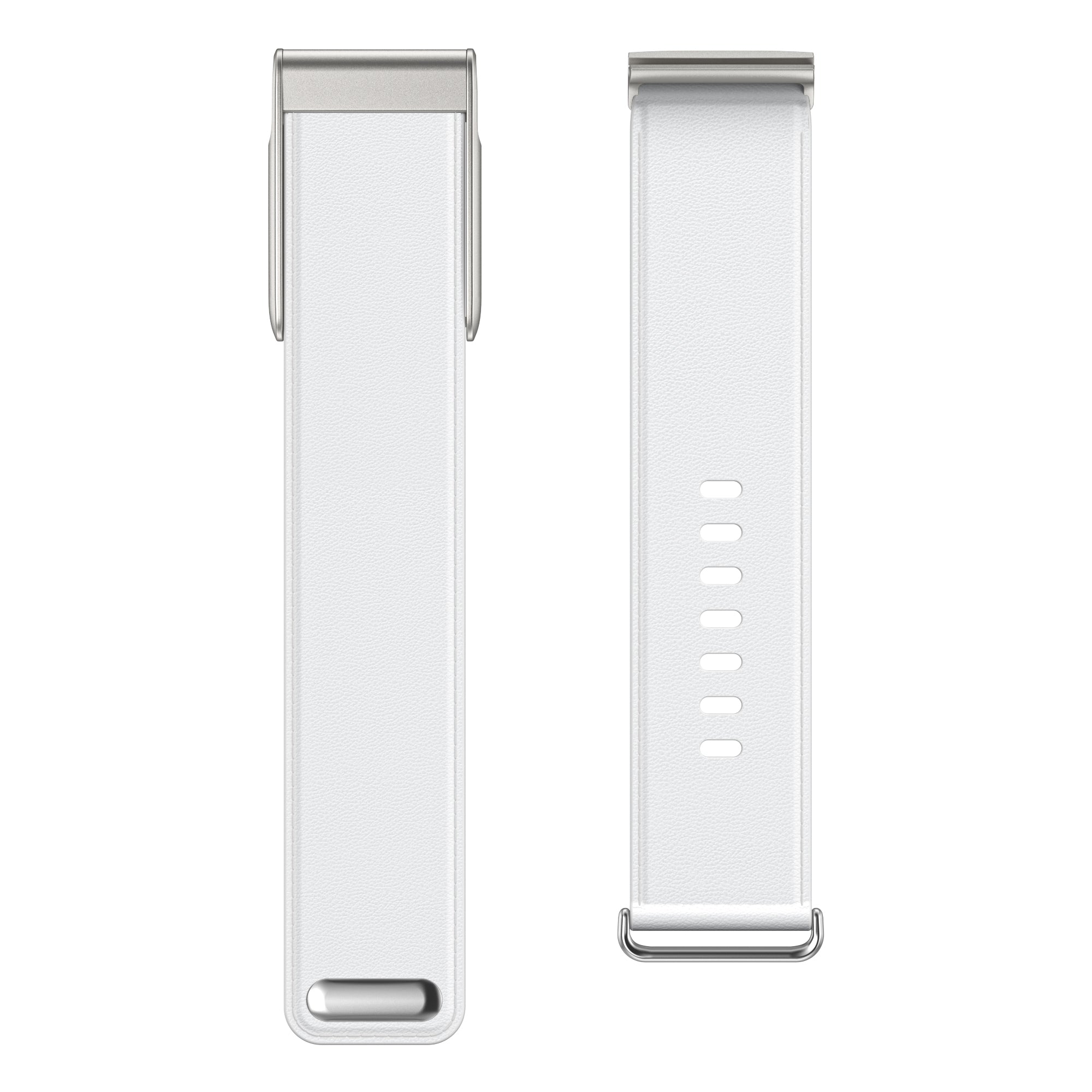 Kompatibel mit Whoop MG Lederarmband (Weiß)
