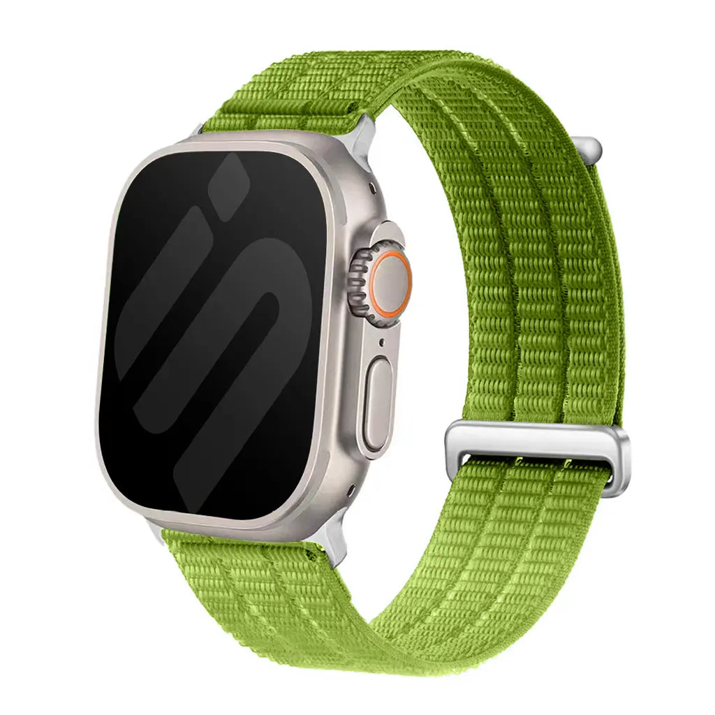 Apple Watch Nylon Air Armband (Gradient Grün)