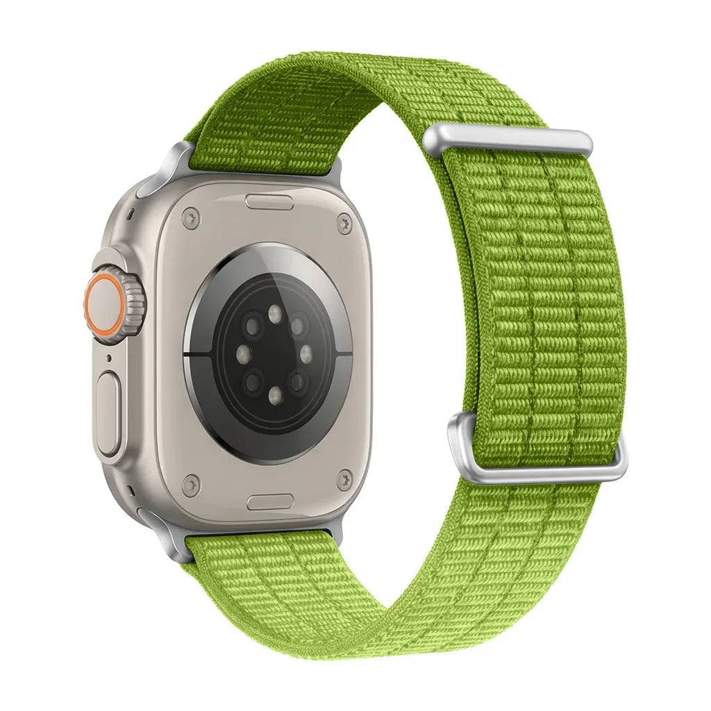 Apple Watch Nylon Air Armband (Gradient Grün)