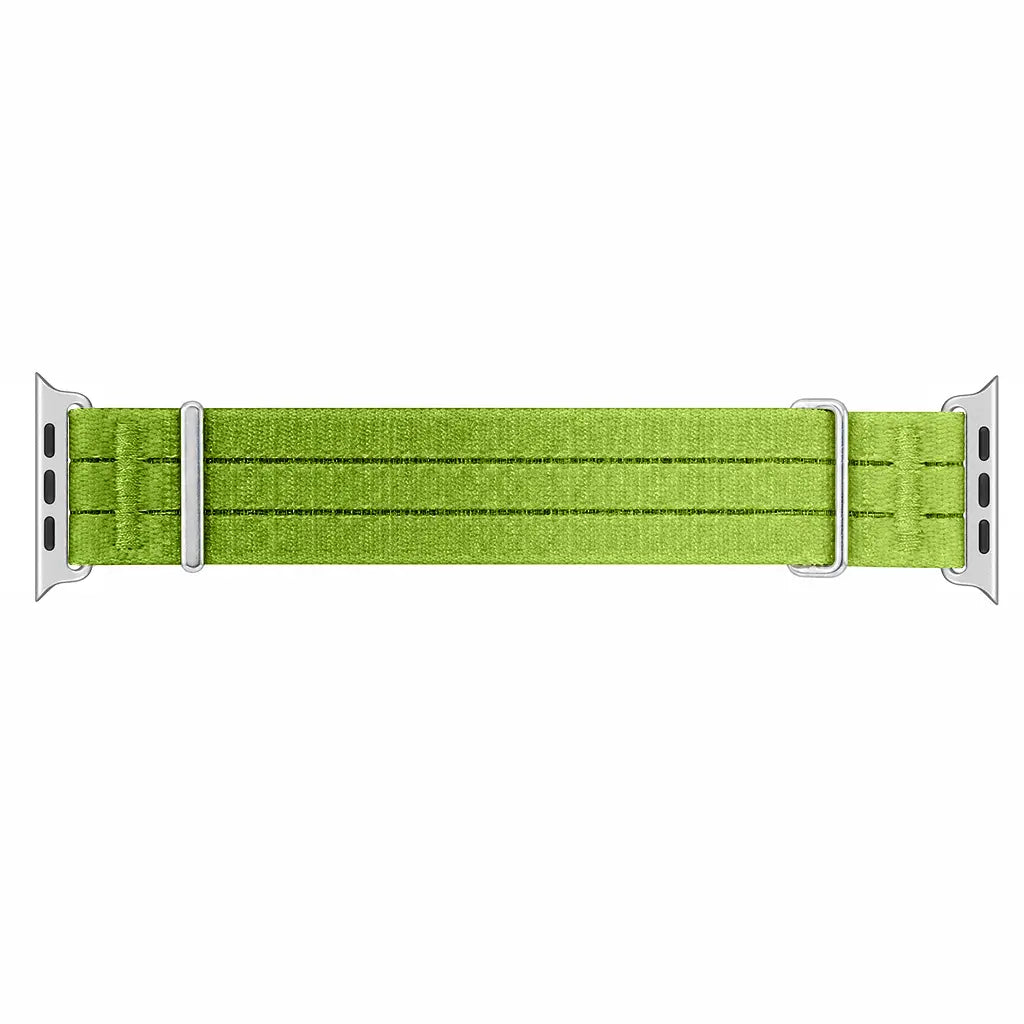 Apple Watch Nylon Air Armband (Gradient Grün)