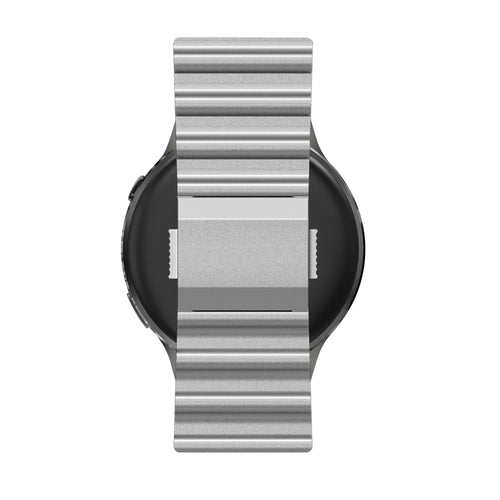 Bandz Xiaomi Watch S3 Premium Stahlarmband 'Ocean' (Silber)