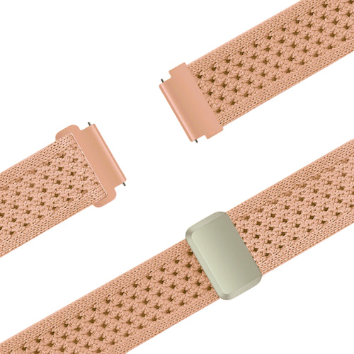 Bandz Oppo Watch X2 Mini Vintage Nylon Strap (Antique Pink)
