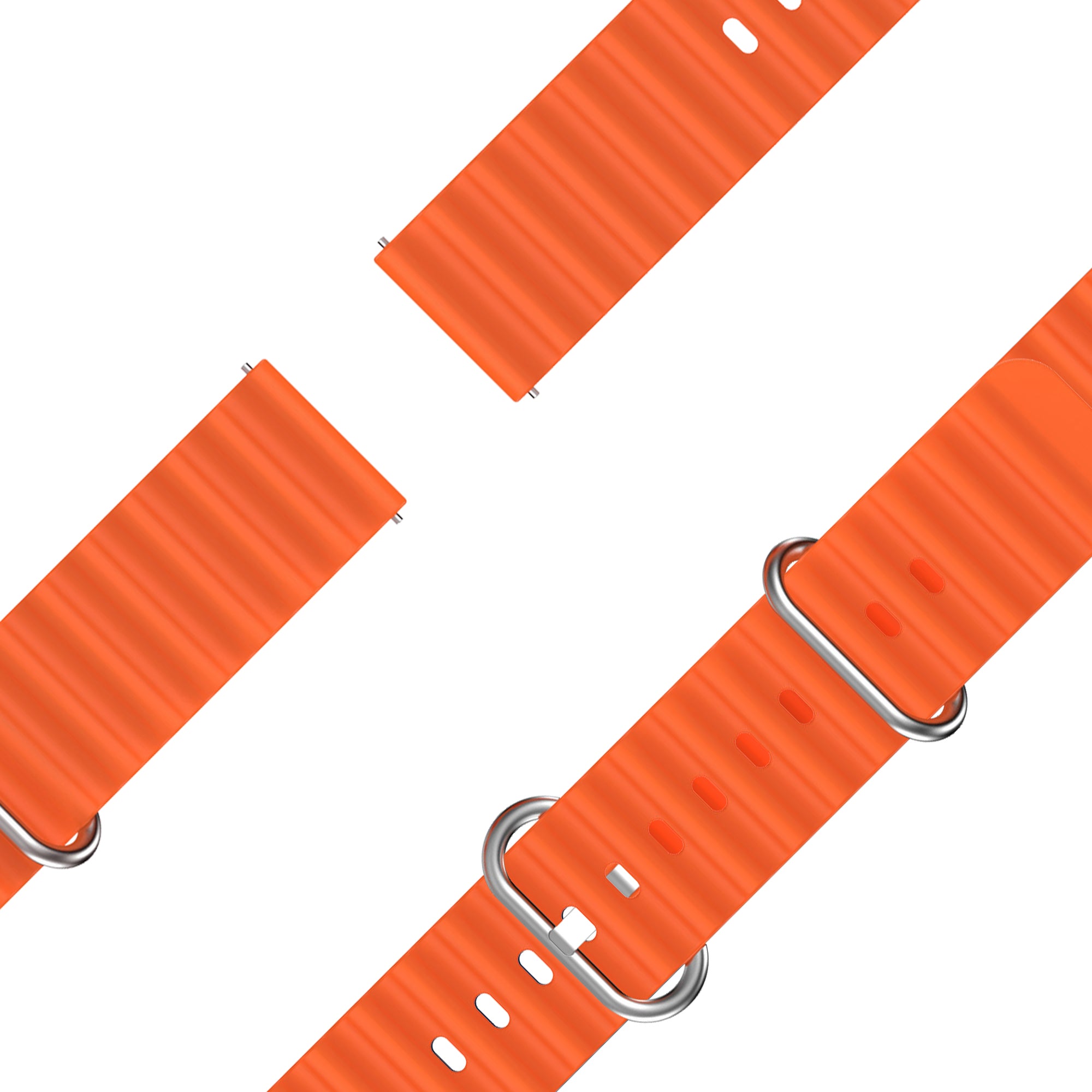 Bandz Garmin Venu 2 Plus Ocean Strap 'Classic' (Orange)