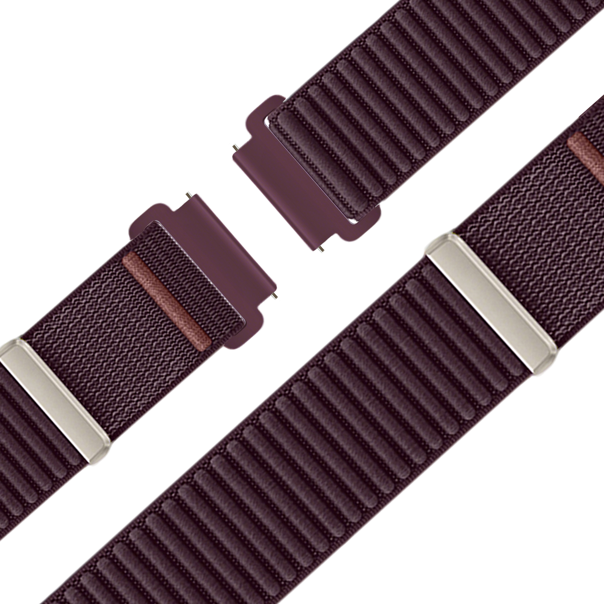 Bandz Garmin Approach S12 Nylon Strap 'Wave' (Dark Purple)