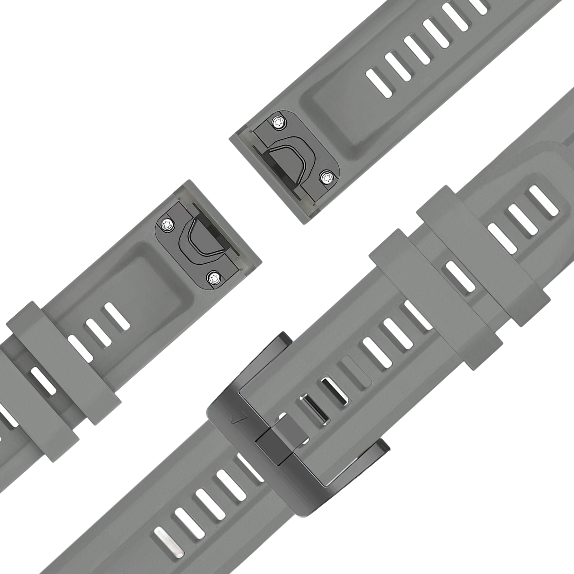 Bandz Garmin Descent G2 Silikonarmband 'Classic' (Grau)