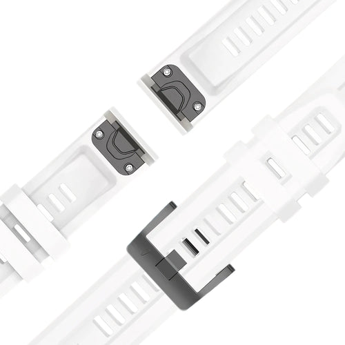 Bandz Amazfit T-Rex Ultra 2 Silicone Strap 'Classic' (White)