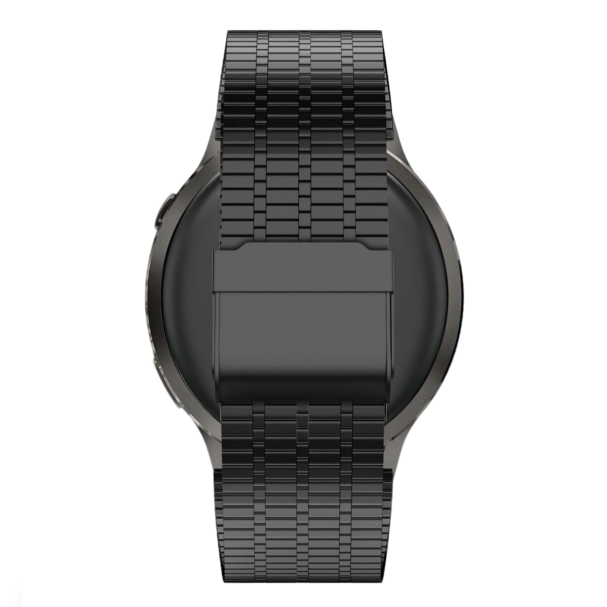 Bandz Garmin D2 Air X15 Verstellbares Stahlarmband (Schwarz)