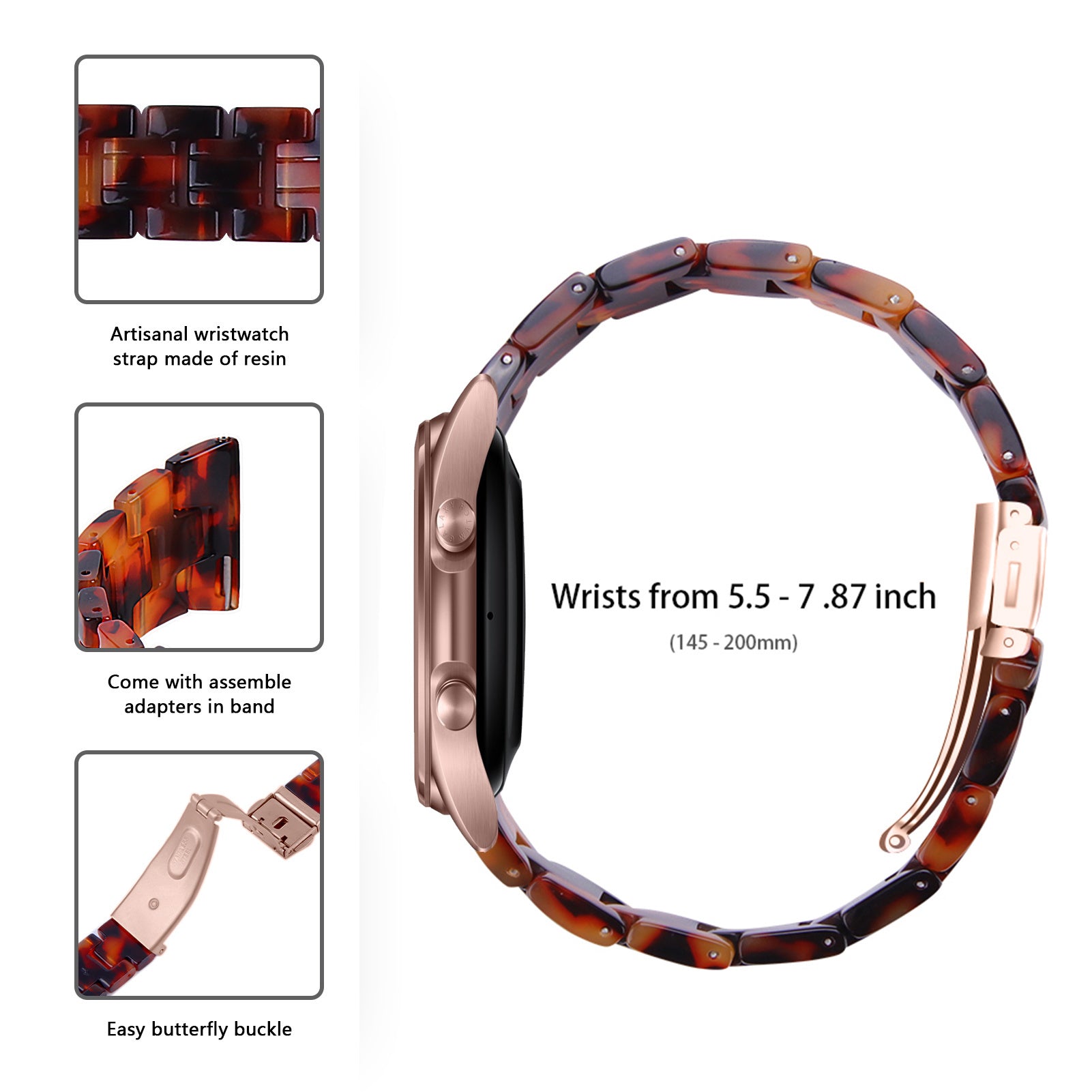 Amazfit Bip 3 (Pro) Resin Strap (lava)