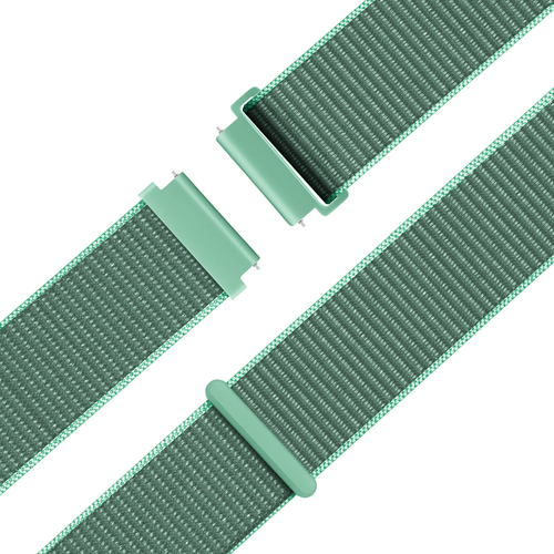 Bandz Garmin Venu 2 Nylon Loop Armband (Mintgrün)