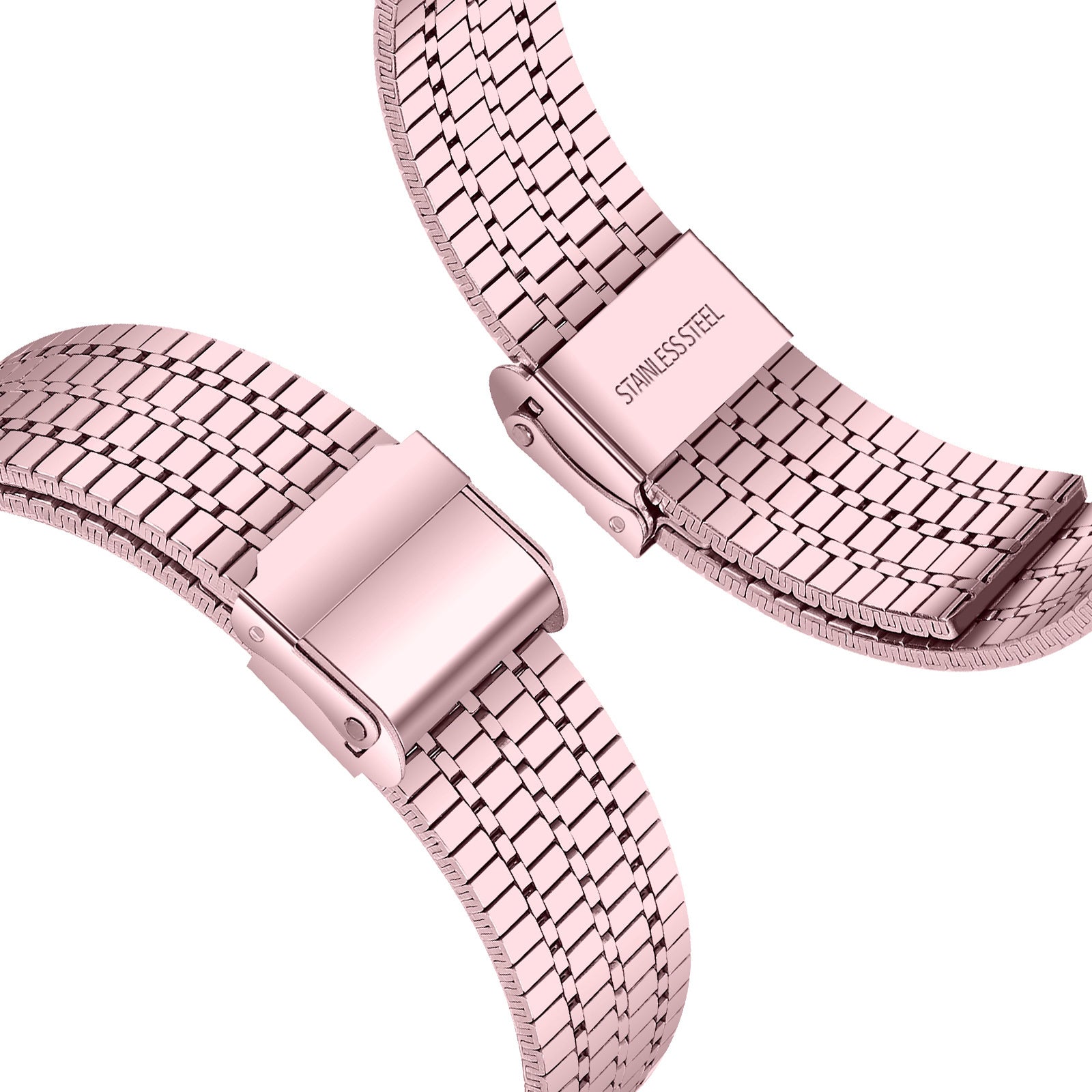 Amazfit GTS 4 Fine Steel Strap (Rose Pink)