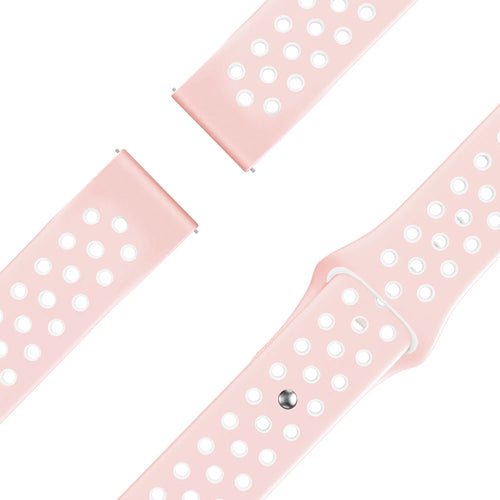 Bandz Garmin D2 Air X10 Sport Strap 'Deluxe' (Pink/White)