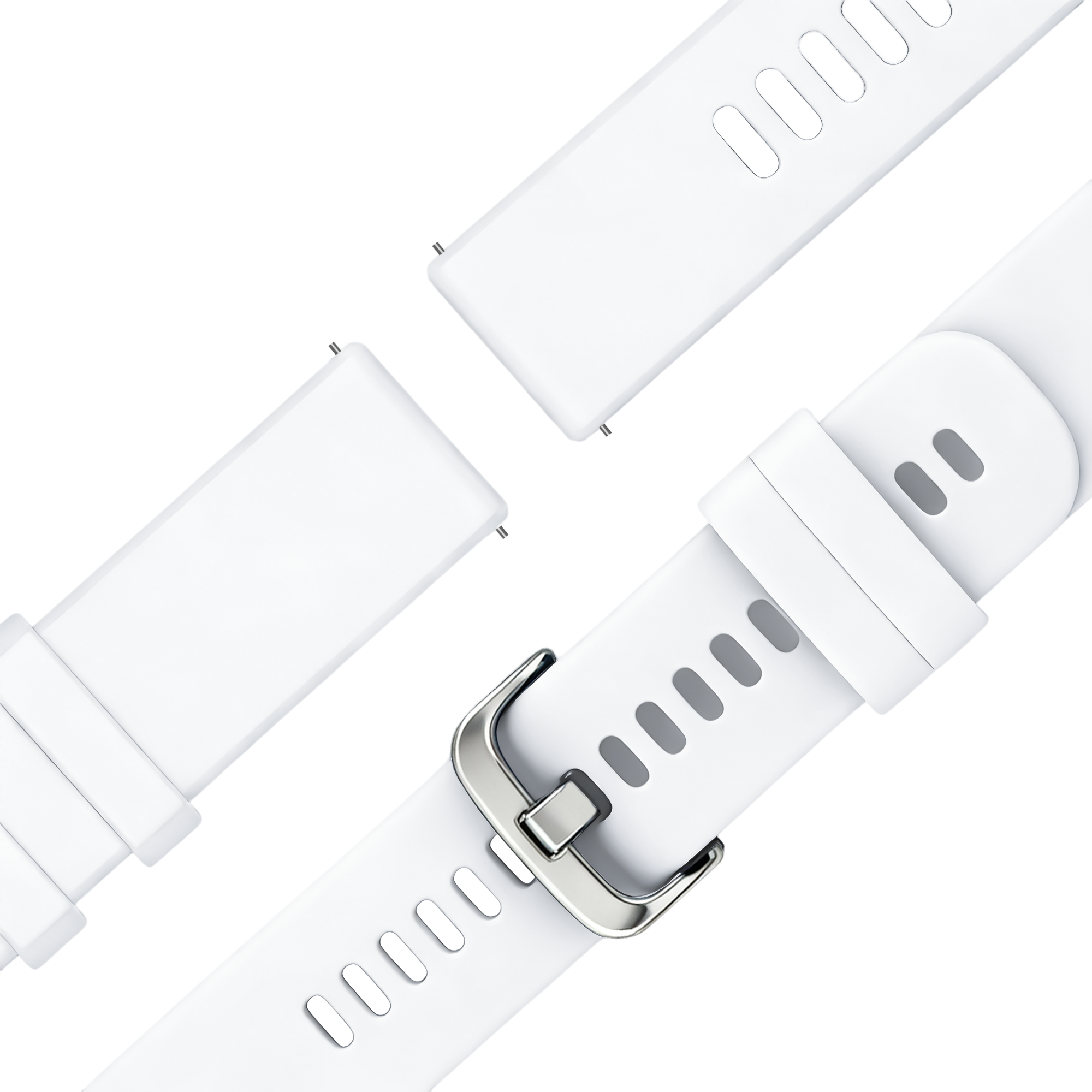 Bandz Garmin Venu 2s Silicone Strap 'Classic' (White)