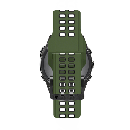 Bandz Garmin Approach S60 Schnalle Sportarmband (Grün/Schwarz)