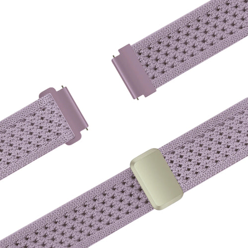 Bandz OnePlus Watch 3 - 43mm Vintage Nylonarmband (Hell Lila)
