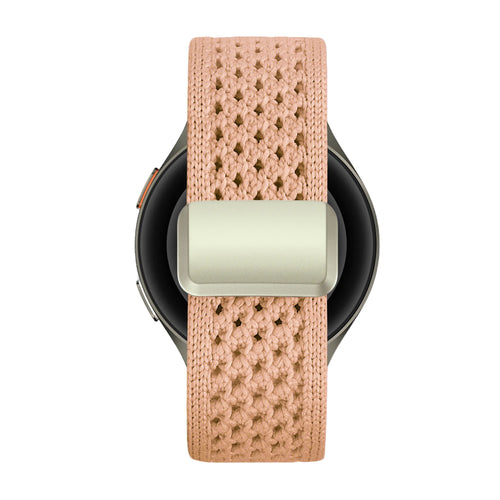 Bandz Oppo Watch X2 Mini Vintage Nylon Strap (Antique Pink)