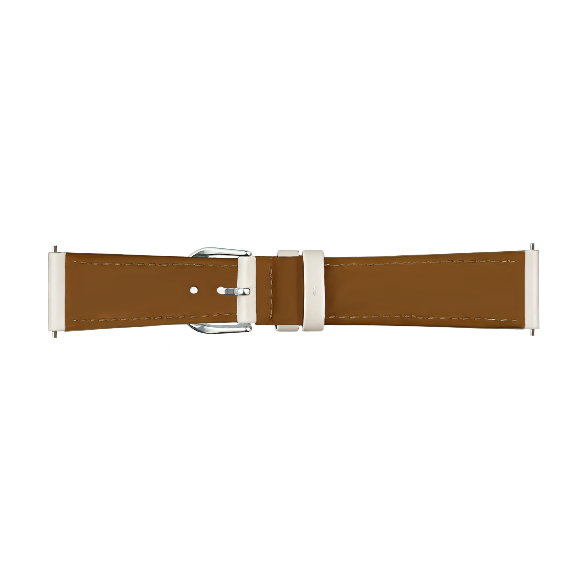 Samsung Galaxy Watch 3 41mm Slimfit Lederarmband (Hellbeige)