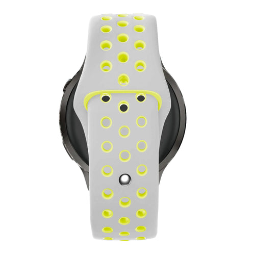 Bandz Garmin Forerunner 265 Sport Strap 'Deluxe' (Grey/Yellow)