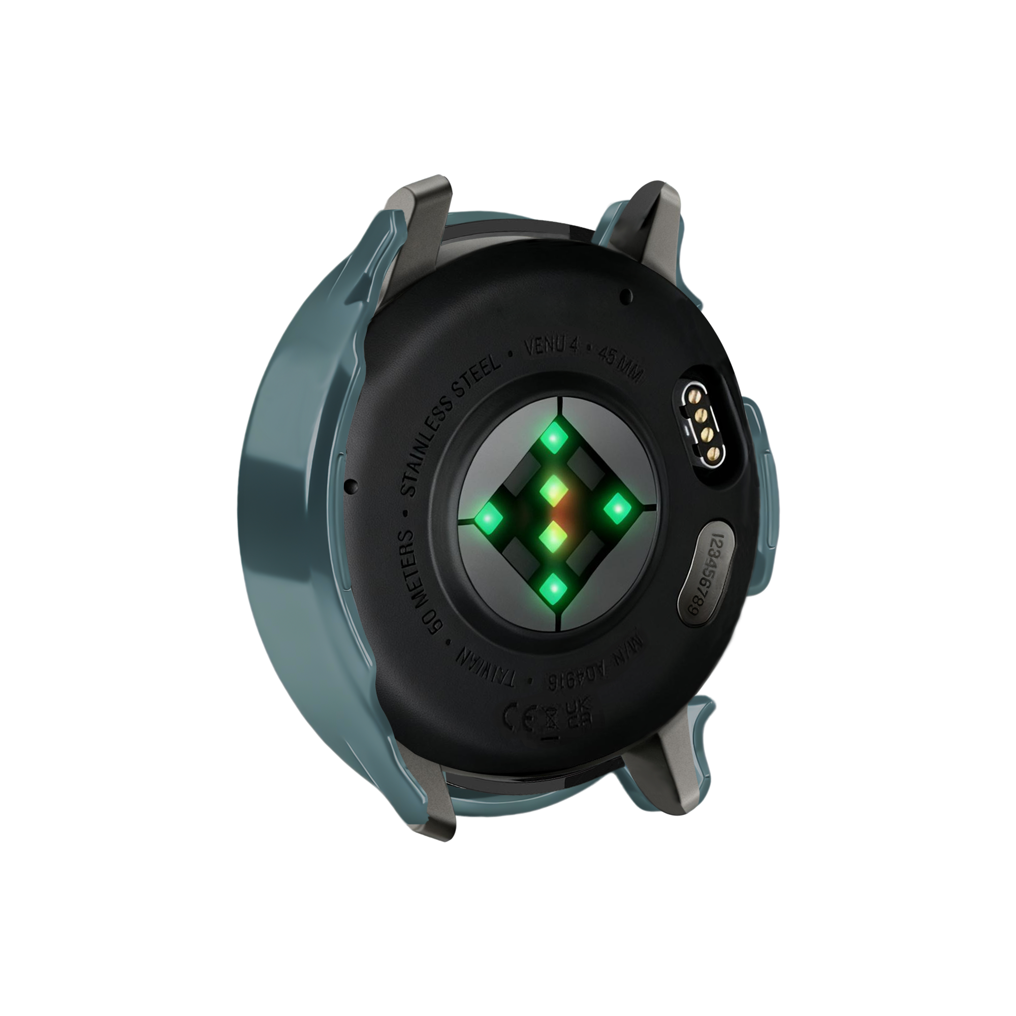 Bandz Garmin Venu 4 - 45mm PC Cover with Glass (Green)