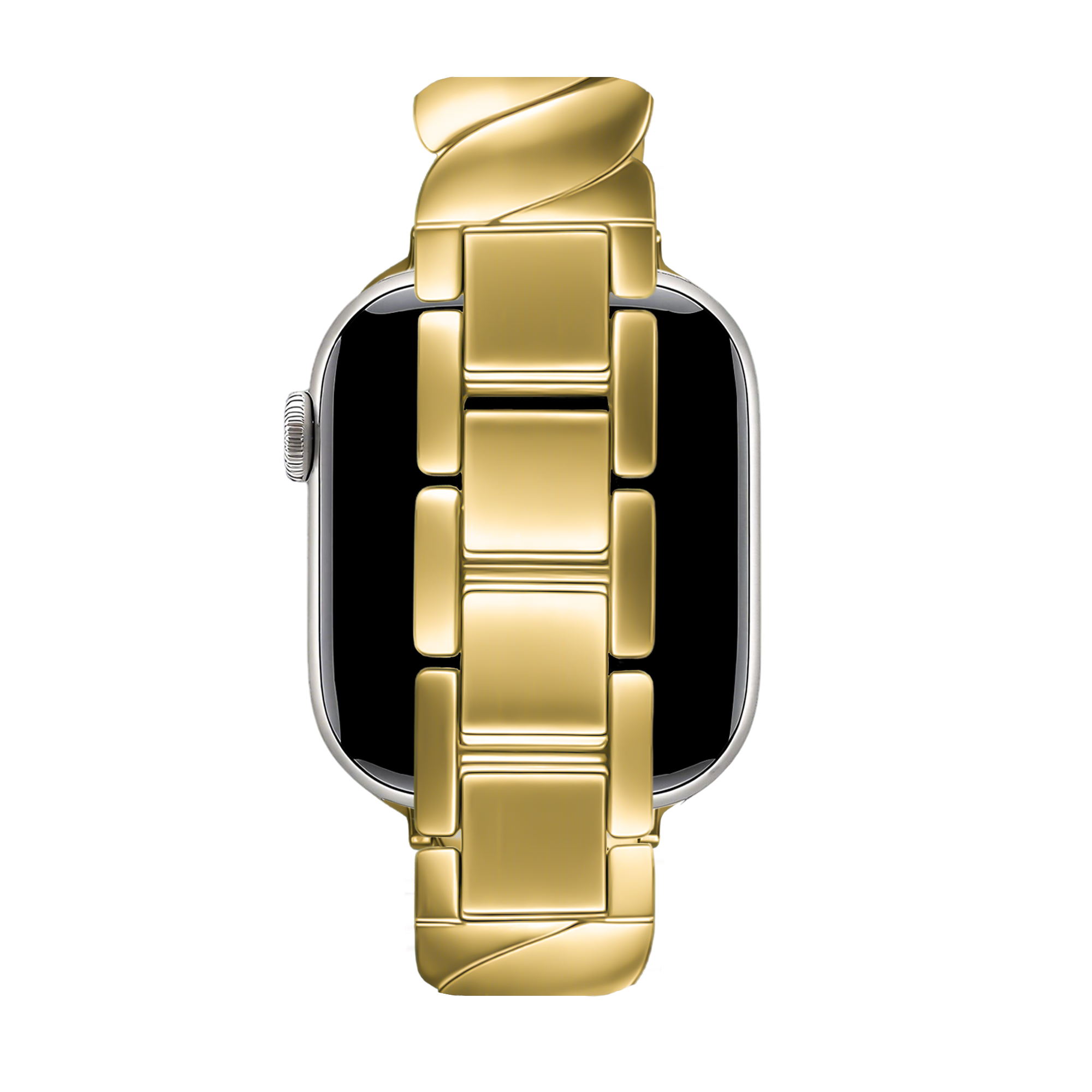 Bandz Apple Watch Premium Metal Strap 'Twisted' (Gold)