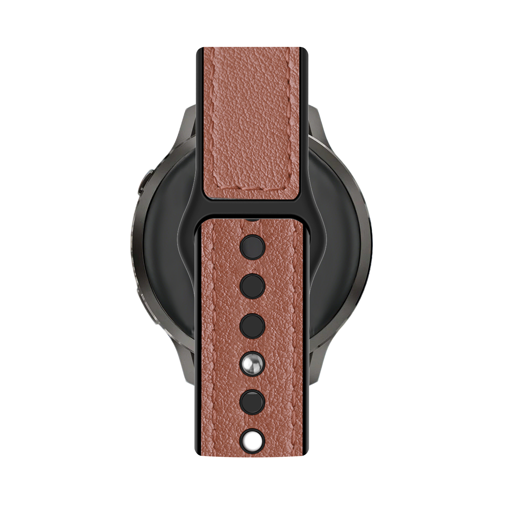 Bandz Garmin Approach J1 Lederarmband 'Hybrid' (Braun)