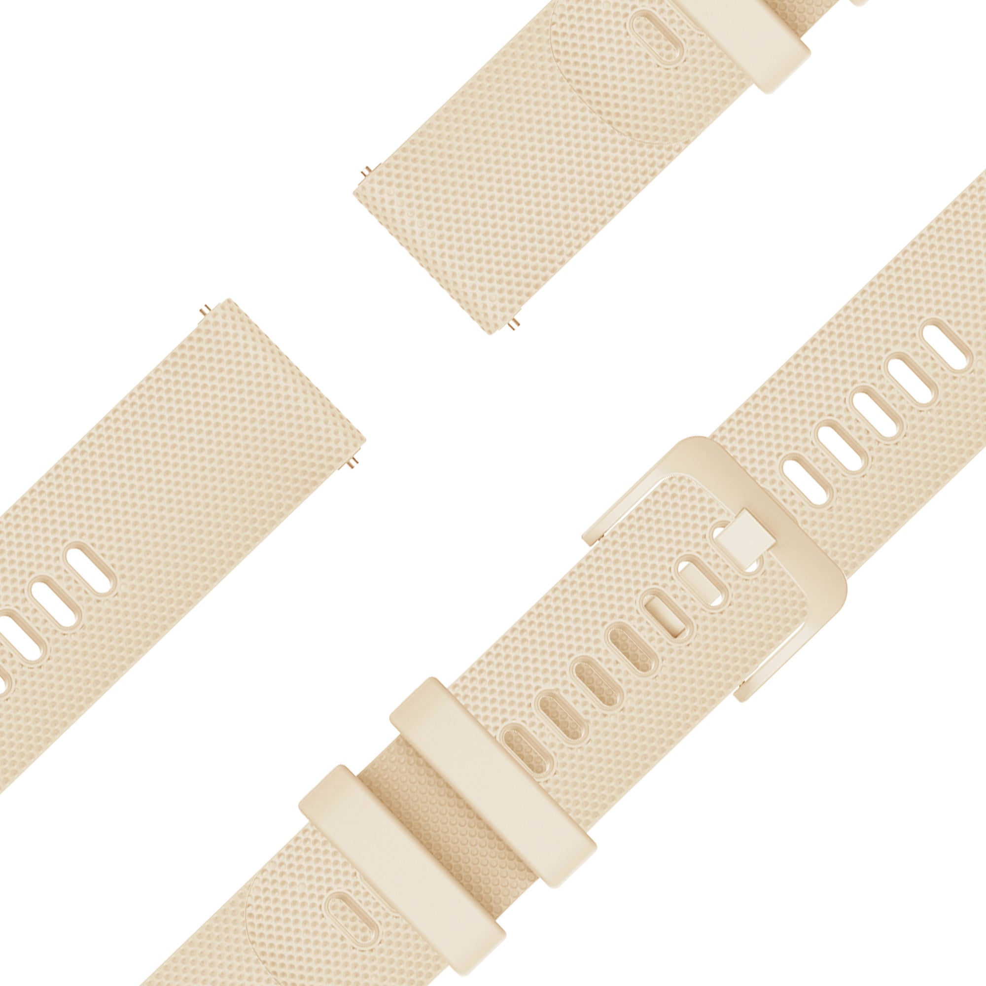 Bandz Garmin Venu 4 - 45mm Silikonarmband 'Premium' (Beige)
