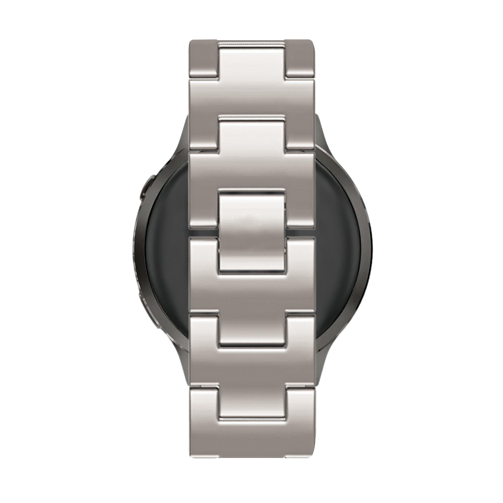 Bandz Garmin Forerunner 570 - 42mm Metallarmband 'Chains' (Polarstern)