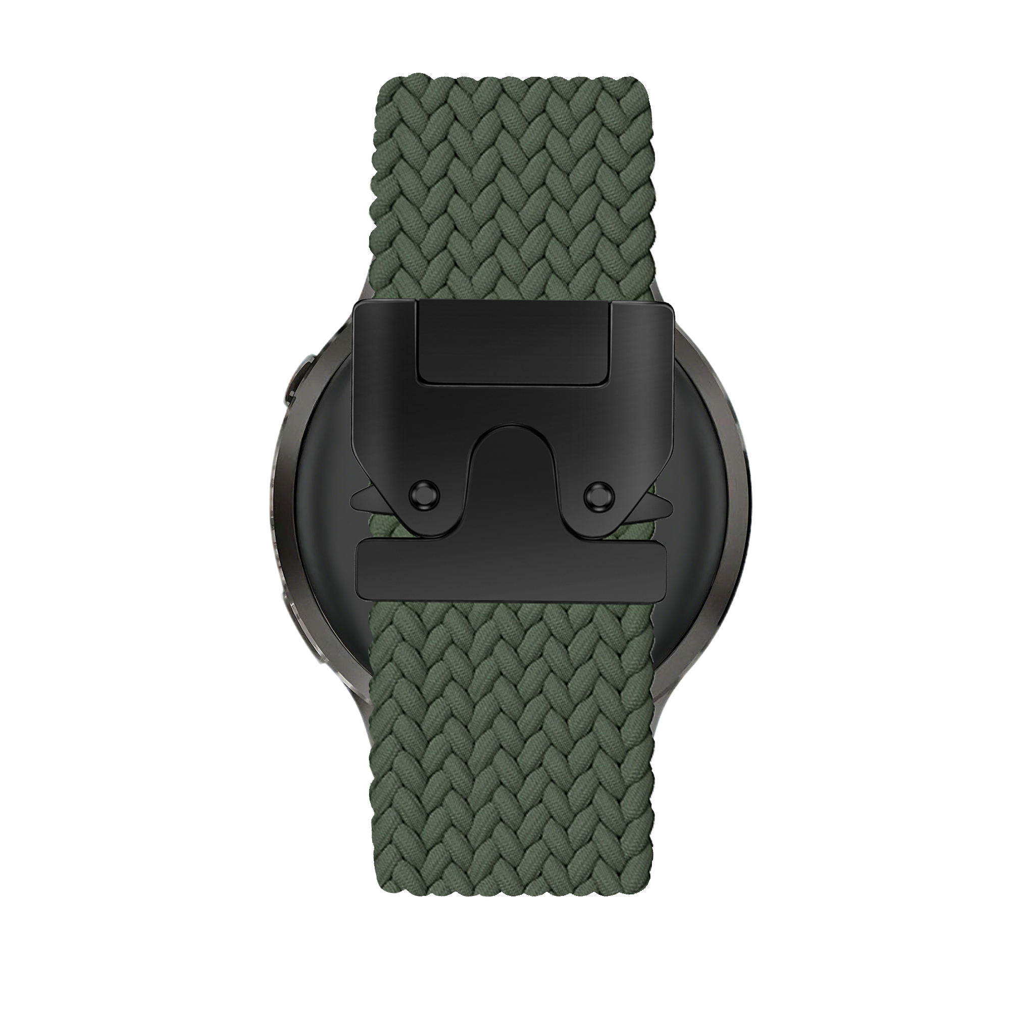 Bandz Garmin Vivoactive 3 Braided Strap 'Parachute' (Green)