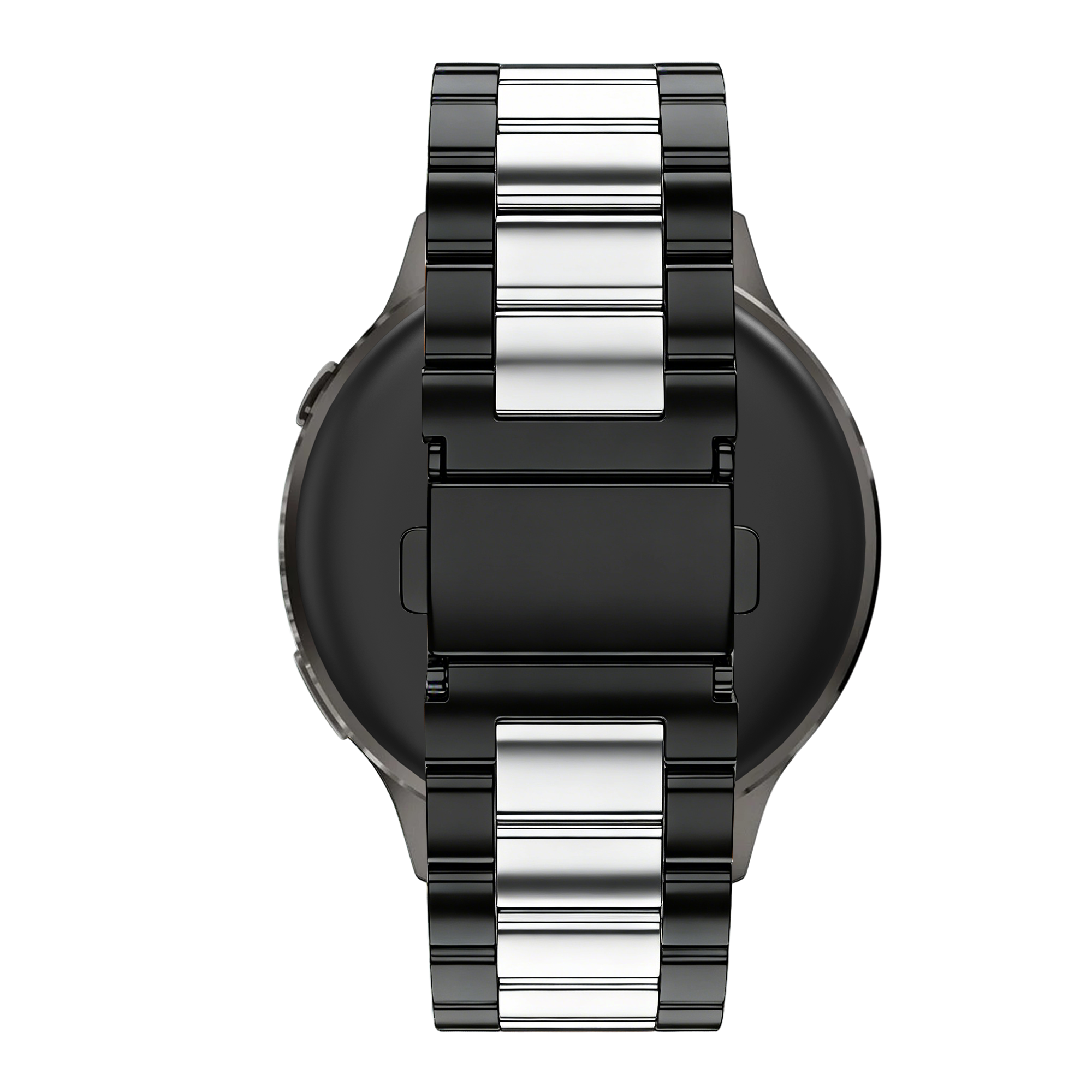 Bandz Garmin Forerunner 255 Stahlarmband 'Classic' (Schwarz/Silber)