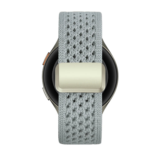 Bandz Oppo Watch X2 Mini Vintage Nylon Strap (Light Blue)
