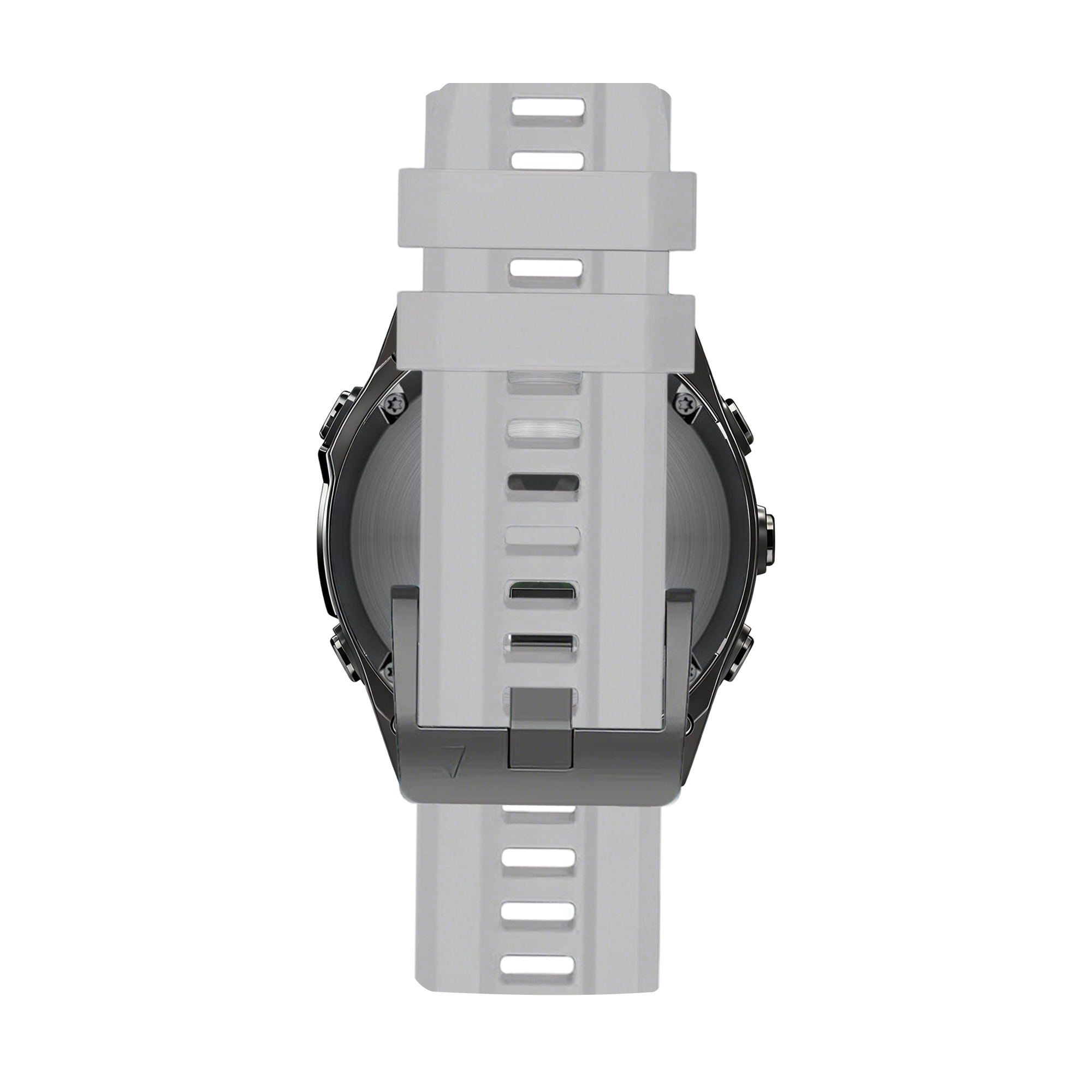 Bandz Garmin Quatix 8 - 51mm Silikonarmband 'Classic' (Grau)