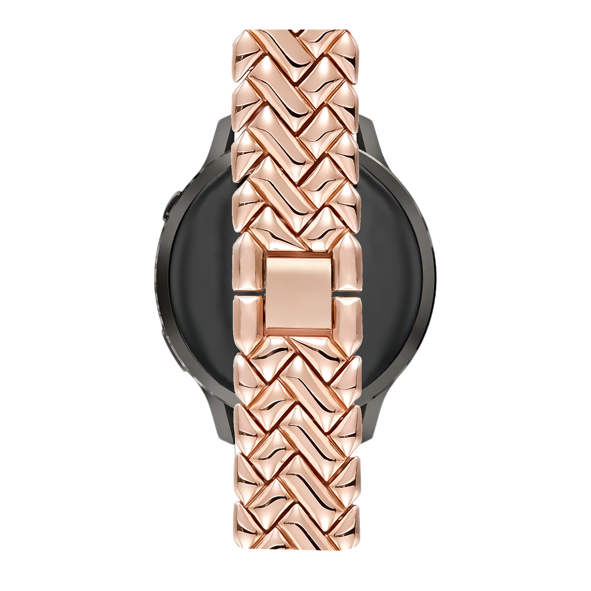 Bandz Garmin Vivoactive 4s Metallarmband 'V-Type' (Roségold)