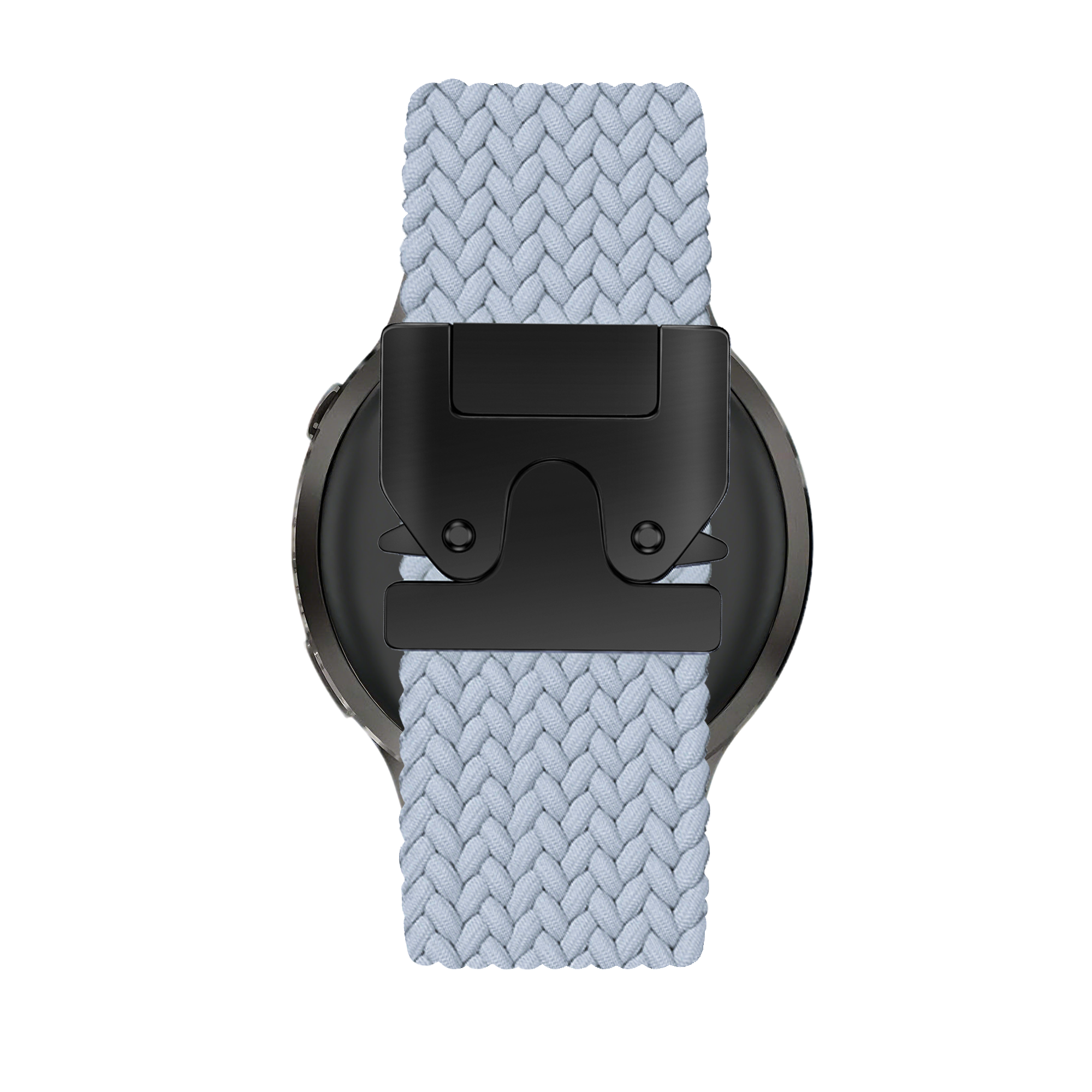 Bandz Garmin Vivoactive 3 Geflochtenes Armband 'Parachute' (Hellblau)
