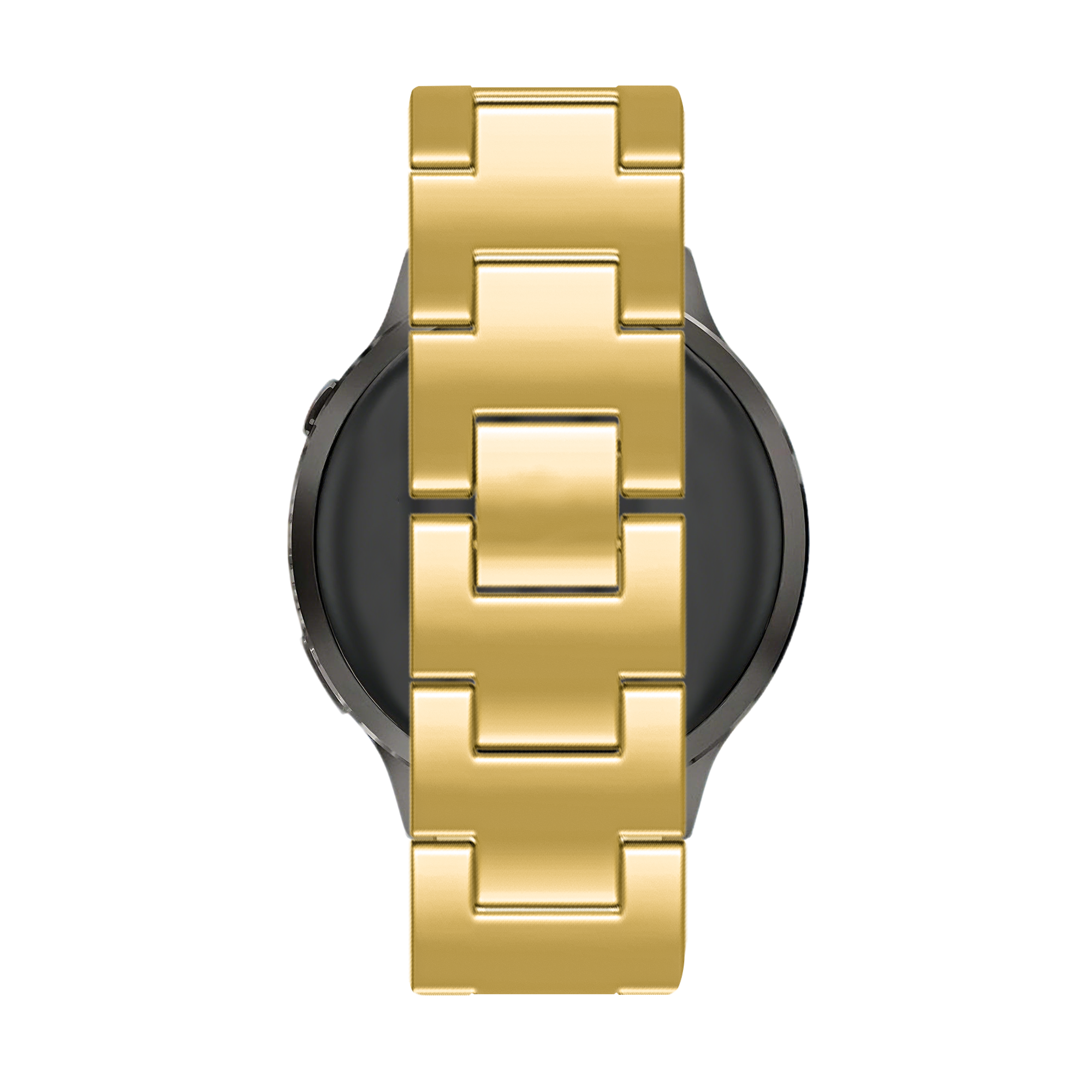 Bandz Garmin Forerunner 570 - 42mm Metallarmband 'Chains' (Gold)