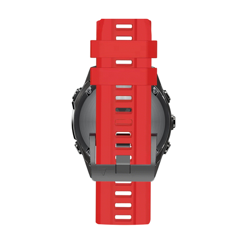 Bandz Garmin Fenix 7 Silikonarmband 'Classic' (Rot)