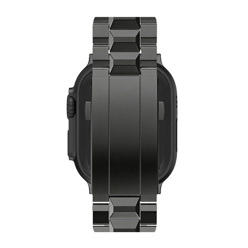 Bandz Apple Watch Titanarmband 'Deluxe' (Schwarz)