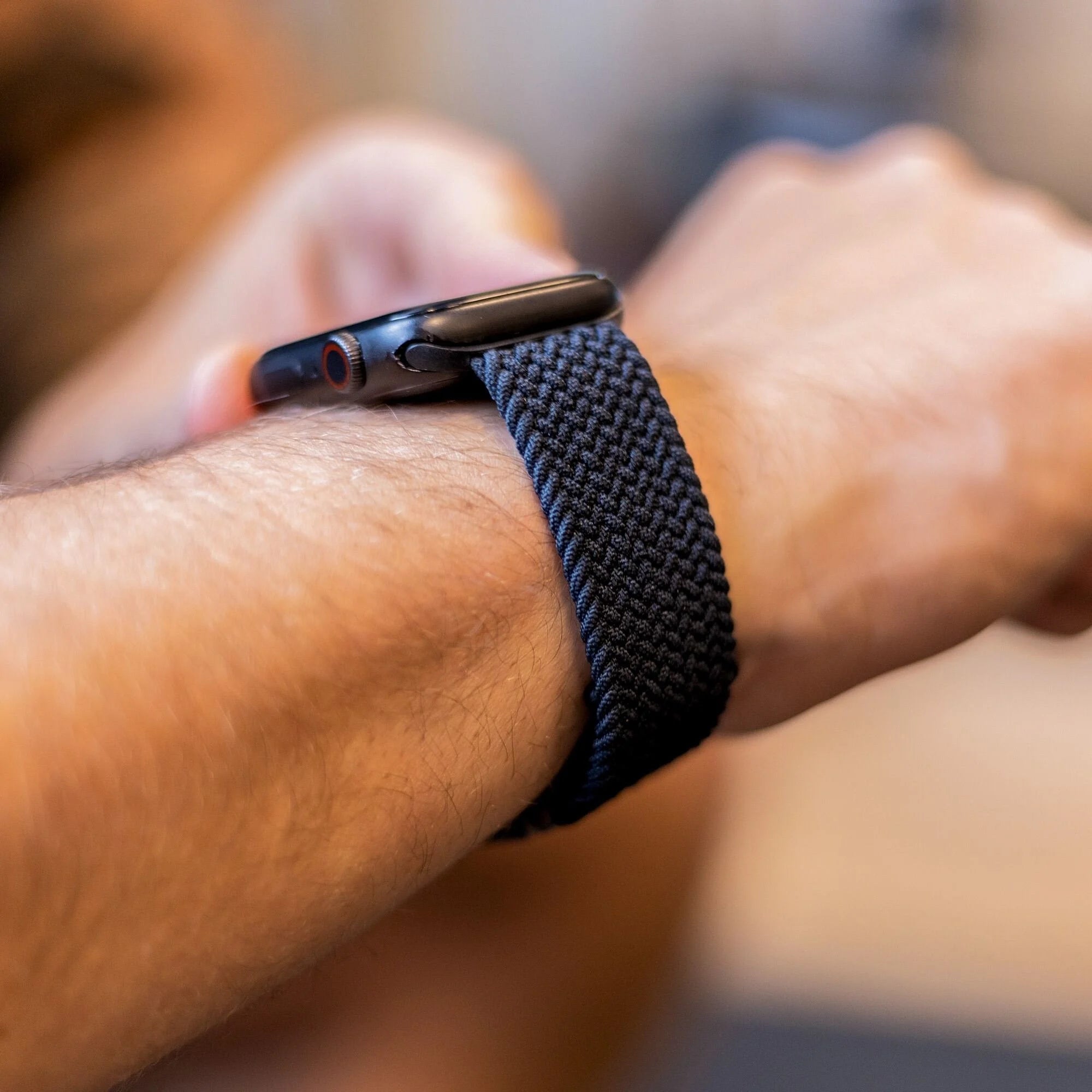 Apple Watch geflochtenes Armband (Charcoal)