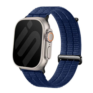 Apple Watch Nylon Air Armband (Azurblau)