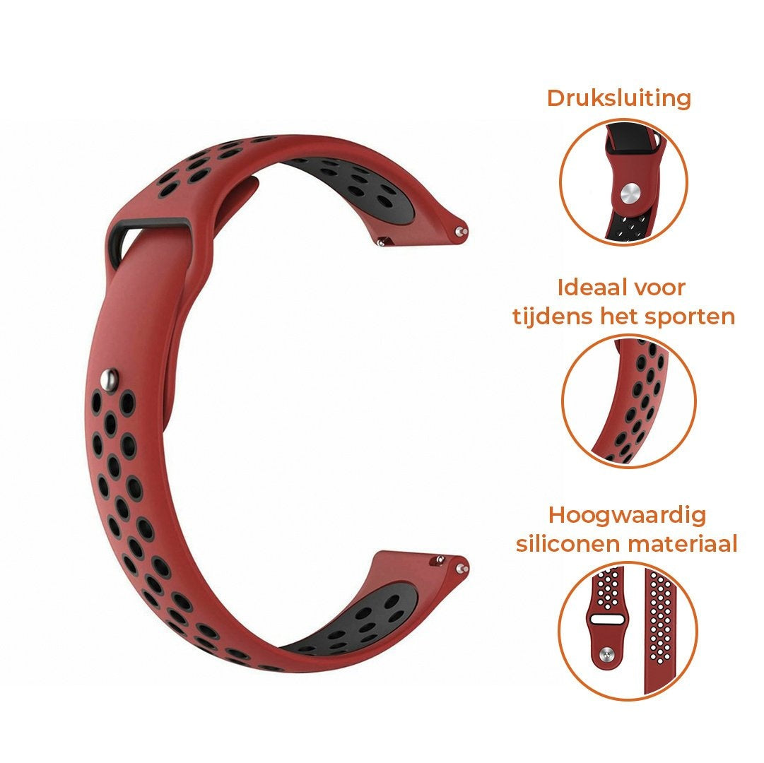 Suunto Run Sports Armband (rot/schwarz)